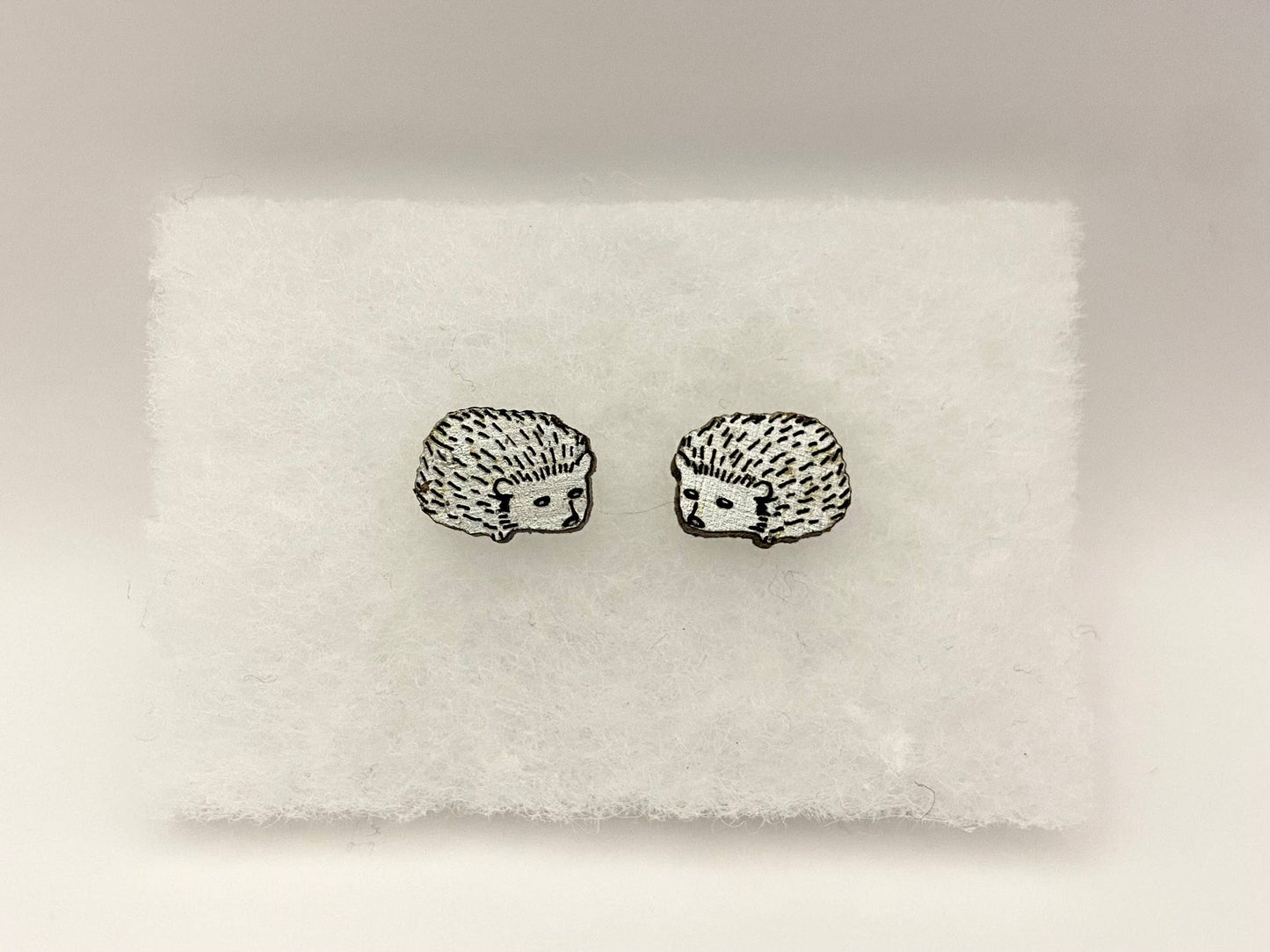 Wee Hedgehog Stud Earrings
