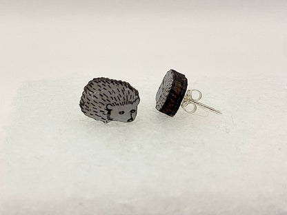 Wee Hedgehog Stud Earrings