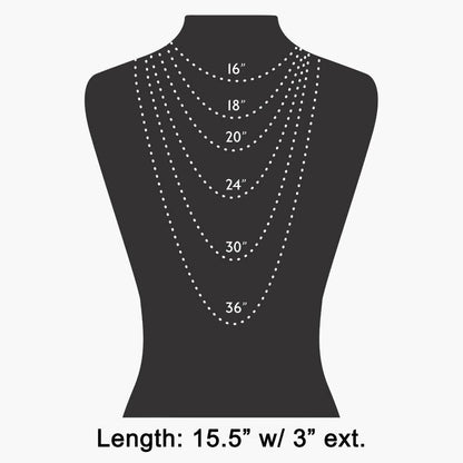 Semi Precious Stone Disc Beaded Necklace