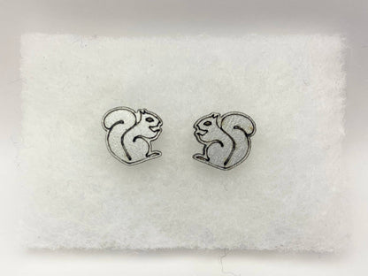 Wee Squirrel Stud Earrings
