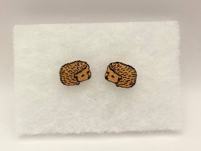 Wee Hedgehog Stud Earrings