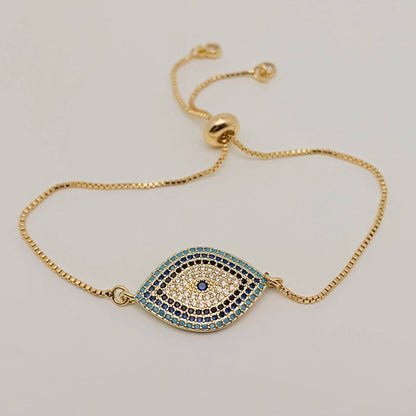 Evil Eye Cubic Zirconium Bracelet